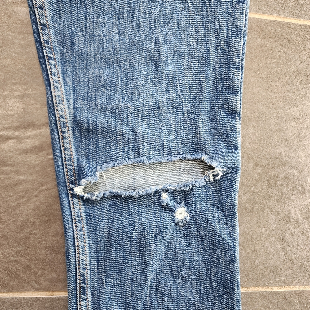 A&F High Rise Skinny Jeans 28 | 6 LONG - Picture 8 of 8